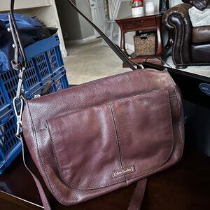 Vera Bradley Brown Leather Bag